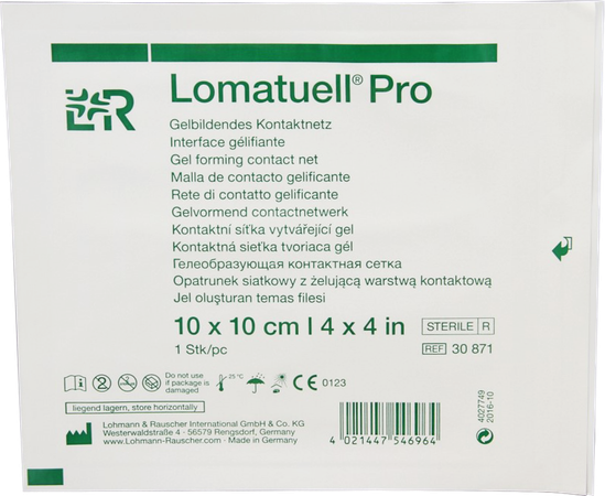 Lomatuell Pro Kompres Ster 10x10cm 10 30871 3