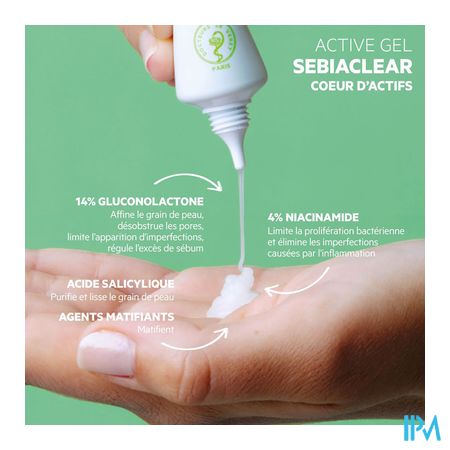 Svr Sebiaclear Active Gel 40ml 7