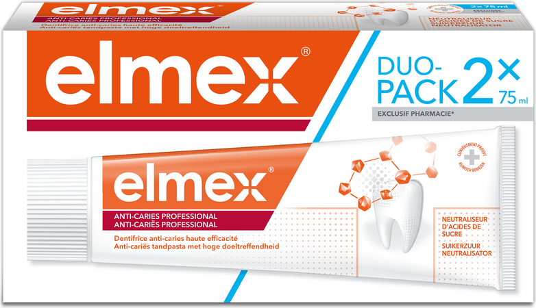 Elmex Anti Caries Professional Tandp. Duo 2x75ml