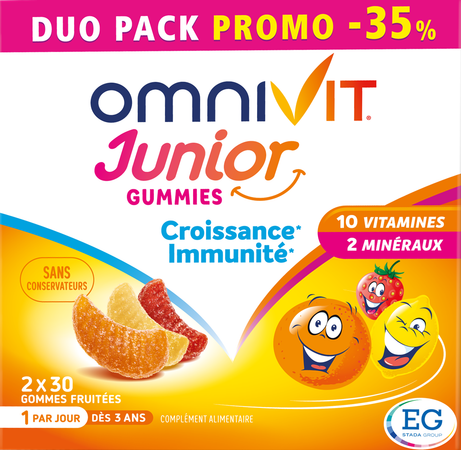 Omnivit Junior Gummies Duopack -35% 3