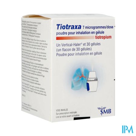 Tiotraxa 7mcg/dosis Pdr Inhalatie Caps 30