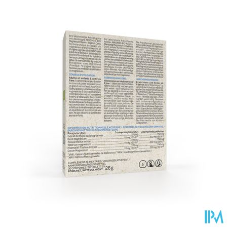 Arkomag Double Magnesium Bio Tabl 30 9