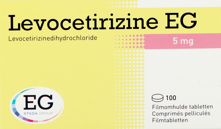 Levocetirizine EG 5 Mg Comp Pell 100 2