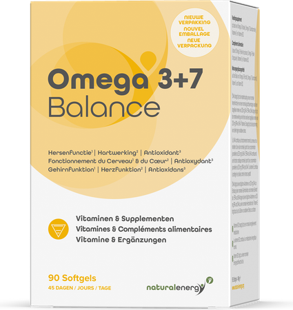 Natural Energy - Omega 3+7 Balance Caps 90 2