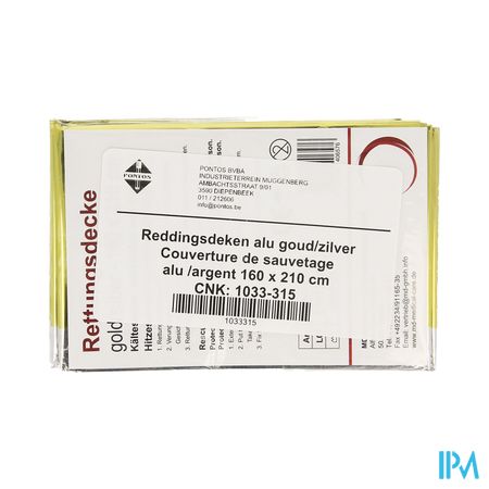 Topmed Reddingsdeken Aluminium