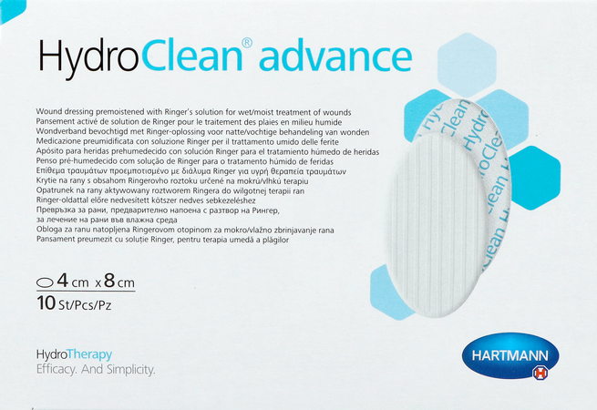 Hydroclean Advance 4x8cm Ovaal 10 6096646 1
