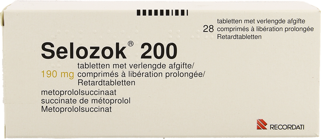 Selozok 200 Comp Liberation Prolongee 28 X 190mg 3