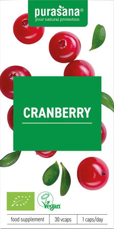 Purasana Vegan Cranberry Bio Caps 30 6