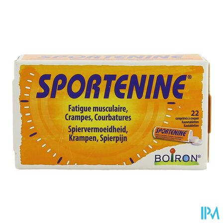 Sportenine Kauwtabletten Tube 2x11 Boiron 2