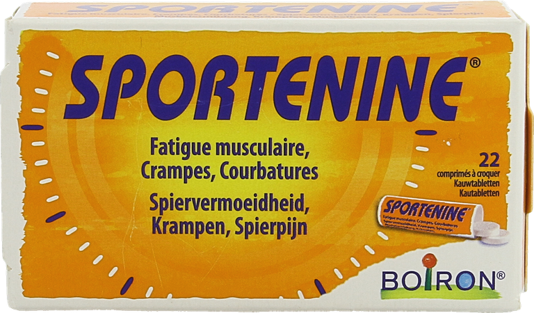 Sportenine Kauwtabletten Tube 2x11 Boiron 2