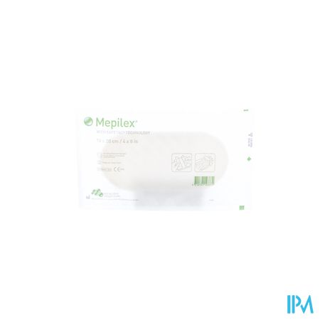 Mepilex Schuimverb Sil Abs Ster 10x20cm 1 294200