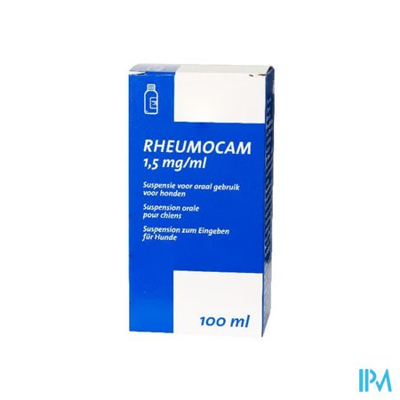 Rheumocam 1,5mg/ml Orale Susp Hond 100ml