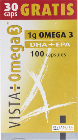 Vista Omega 3 Caps 70+30 Gratis Promo 1