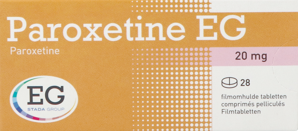 Paroxetine EG            Comp Pell 28X20Mg Blister 2