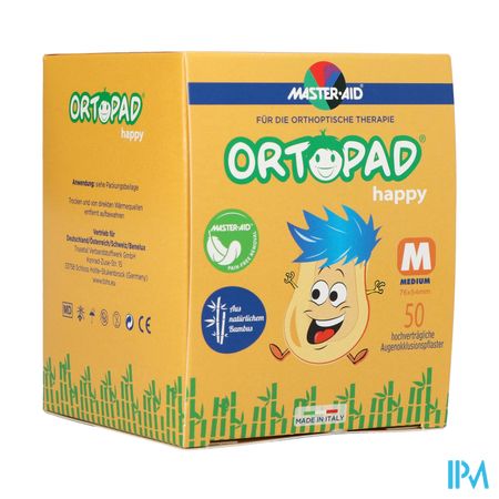 Ortopad Happy Medium Oogkompres 50 70132