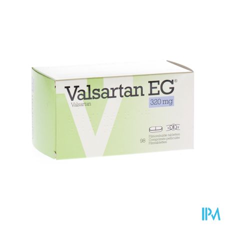 Valsartan EG 320 Mg Filmomh Tabl 98 X 320 Mg