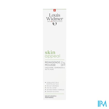 Widmer Skinappeal Reinigende Mousse 150ml