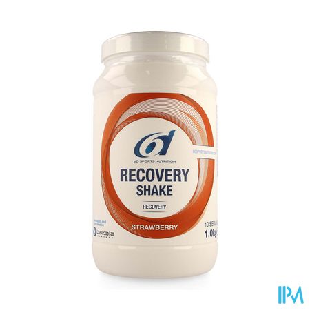 6d Sixd Recovery Shake Strawberry 1kg Nf 2
