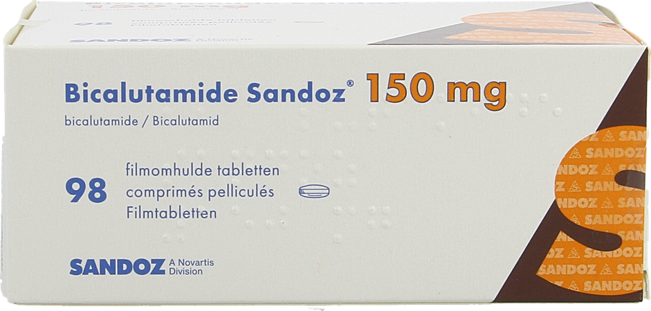 Bicalutamide Sandoz 150mg Filmomh Comp 98 X 150mg 2
