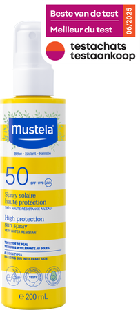 Mustela Zon Melk Heel Hoge Bescherming Ip50 200ml 1