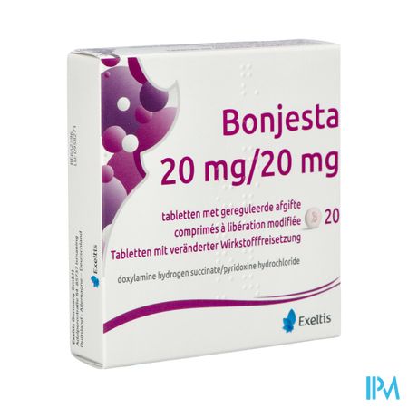 Bonjesta 20mg/20mg Tabl Gereguleerde Afgifte 20