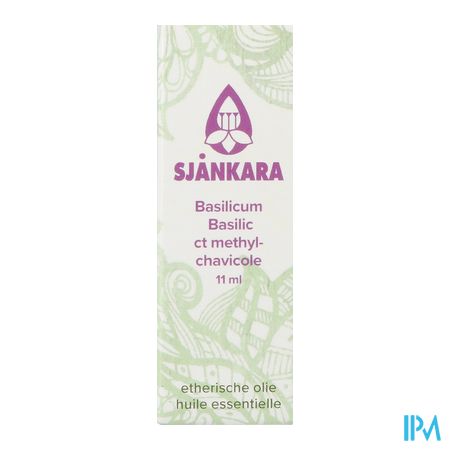 Sjankara Basilicum Methylchavic.ess. Olie Bio 11ml 1