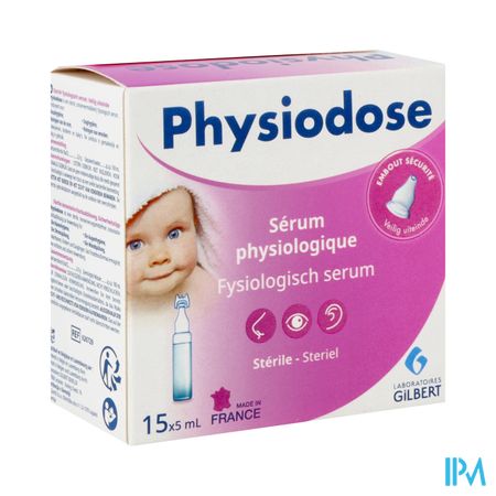 Physiodose Sol Nasal-ophtalmique 15x5ml