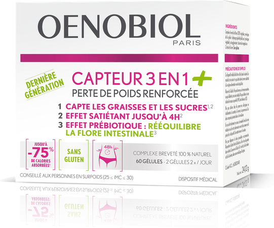 OENOBIOL BINDER 3IN1+ 60 CAPS 4