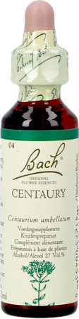 Bach Flower Remedie 04 Centaury 20ml 2