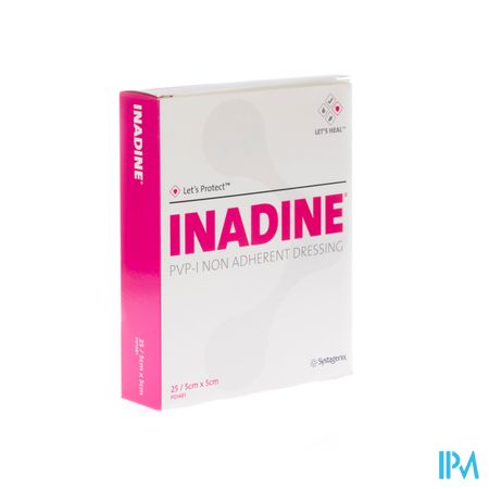 Inadine Kp Doordr. 5,0x 5,0cm 25 P01481