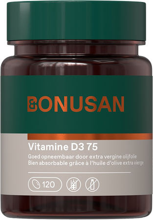 Vitamine D3 75mcg/ 3000 Ie Softcaps 120 Bonusan 2
