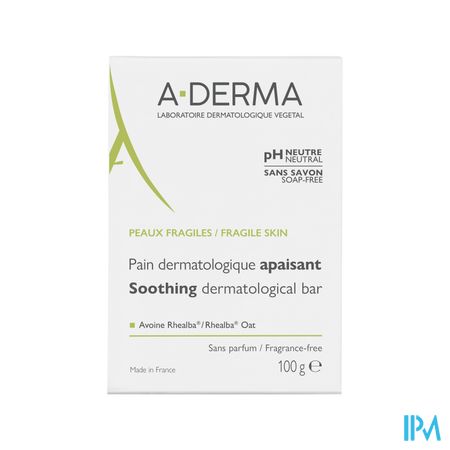 Aderma Indisp. Dermato Haver Wasstuk 100g Nf