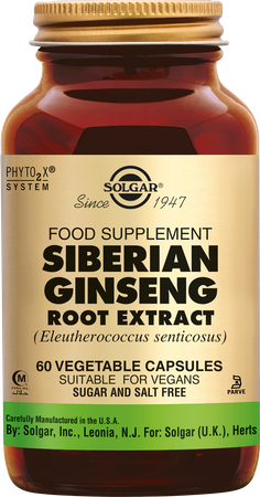 Solgar Ginseng Siberian Root Extract V-caps 60 2