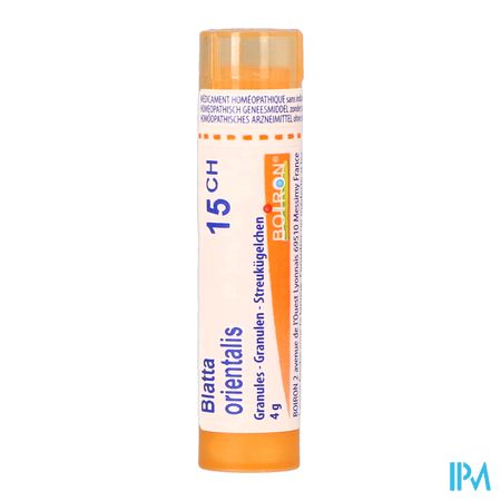 Blatta Orientalis 15ch Gr 4g Boiron 2