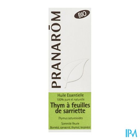 Thym Satureioide Bio Hle Ess 10ml Pranarom 2