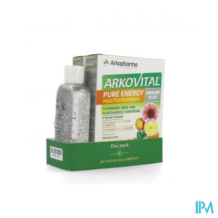 Arkovital Pure Energy Comp 2x30 + Gel Gratis 110ml