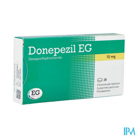 Donepezil EG 10,0Mg Filmomh Tabl 28X10,0Mg