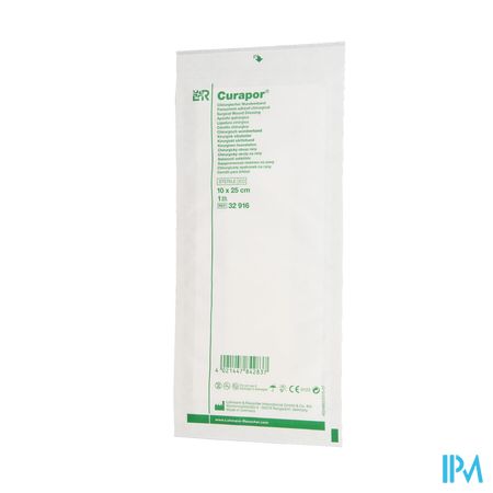 Curapor Verb Chirurg. Steriel 25cmx10cm 50 32916 4