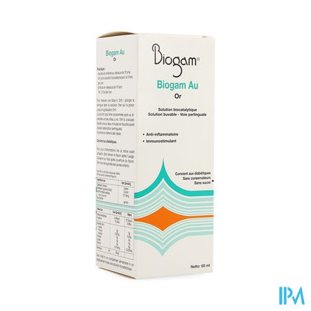 Biogam Au Fl 60ml