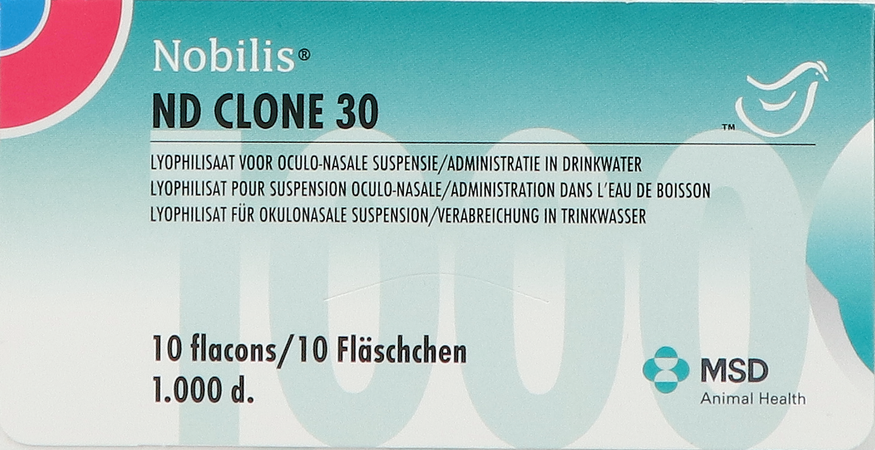Nobilis Fl Inj Nd Clone 30 10x1000d 1