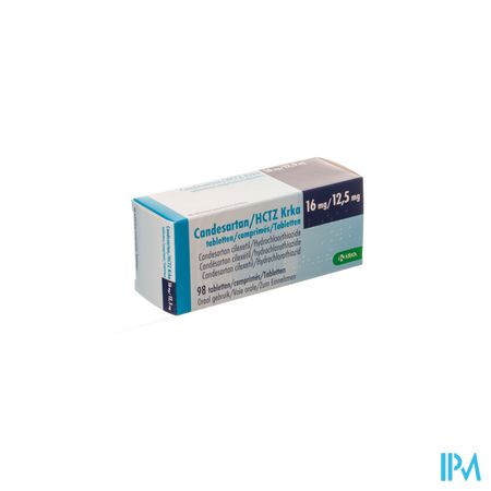 Candesartan Hctz Krka 16mg/12,5mg Tabl 98