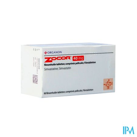 Zocor Tabl 98 X 40mg