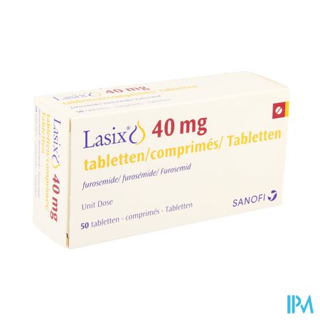 Lasix 40 mg tabl. 50 (50 x 1) UD