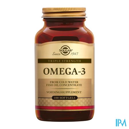 Solgar Omega 3 Triple Strength Softgel 100 3
