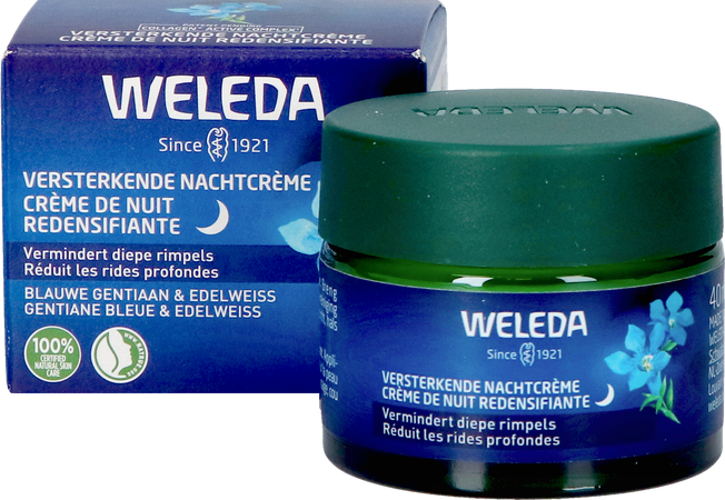 Weleda Blauwe Gentiaan & Edelweiss Nacht Cr 40ml 5