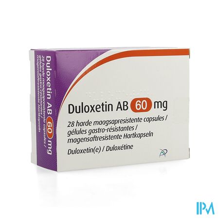 Duloxetin Ab 60mg Gastro Resist. Caps Dur 28