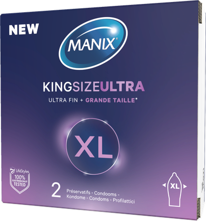 Manix King Size Ultra Condoms 2 7