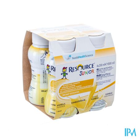 Resource Junior Vanille Nf 4x200ml 1