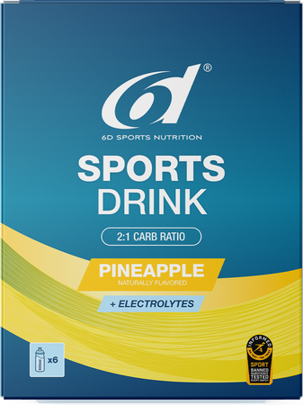 6d Sports Drink Pineapple 6x33g 1