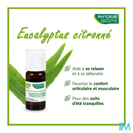 Phytosun Euc. Citronne Fr-bio-01 10ml 4